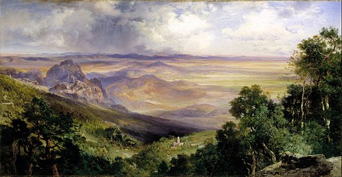 Valley of Cuernavaca, 1903, Thomas Moran
