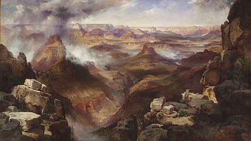 Grand Canyon of the Colorado River, 1892, Thomas Moran