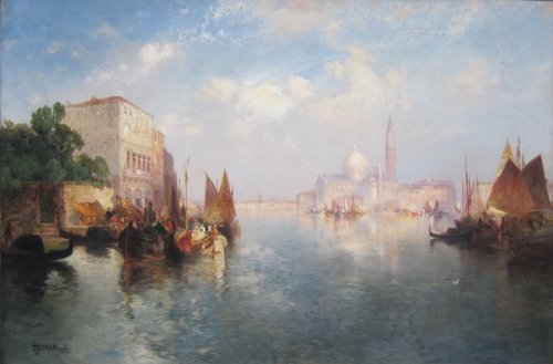 Venise, 1887, Thomas Moran