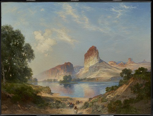 An Indian Paradise (Green River, Wyoming), 1911, Thomas Moran