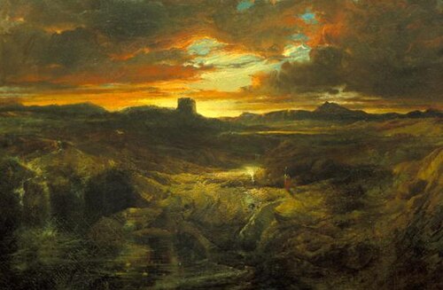 Childe Rowland to the Dark Tower Came, 1859, Thomas Moran