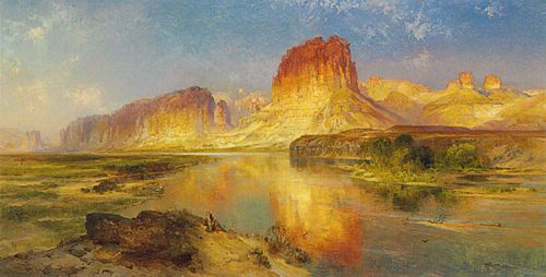 Green River of Wyoming, 1878, Thomas Moran