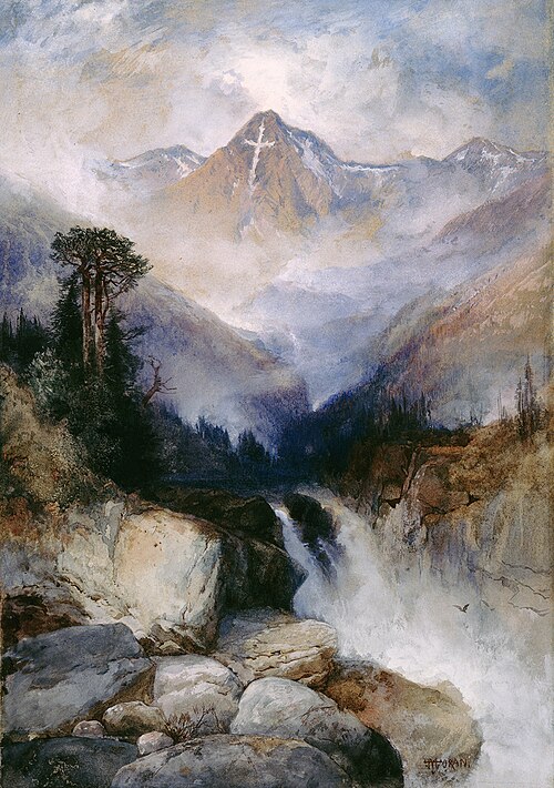 Mountain of the Holy Cross, 1890, Thomas Moran