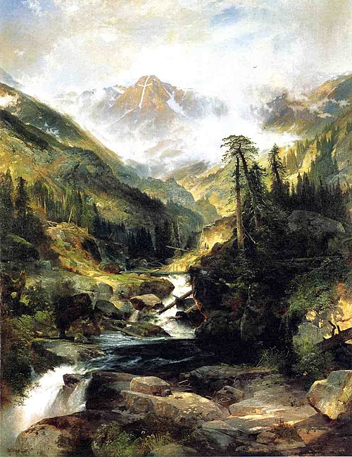 Mountain of the Holy Cross, 1880, Thomas Moran