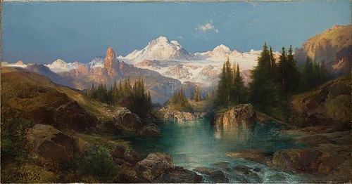 Snowy Range, 1896, Thomas Moran
