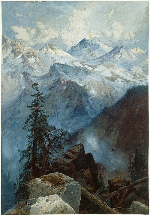 Summit of the Sierras, 1872, Thomas Moran