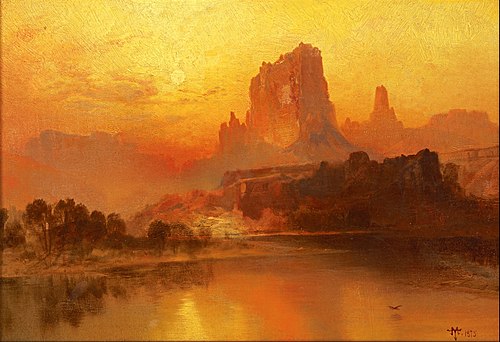 The Golden Hour, 1875, Thomas Moran
