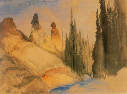 Tower Creek, 1871, Thomas Moran