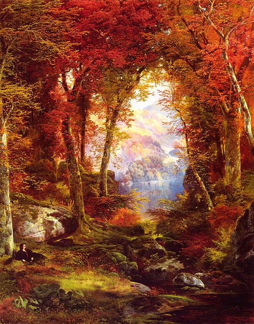 Under the Trees, 1865, Thomas Moran