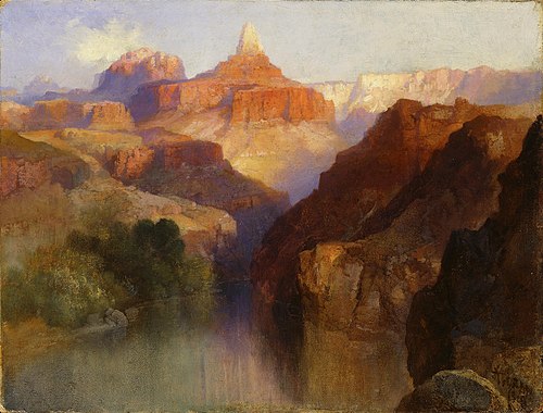 Zoroaster Peak (Grand Canyon, Arizona), 1918, Thomas Moran