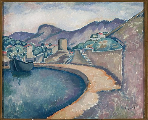 Paysage côtier au sud., 1913, Eugène Zak
