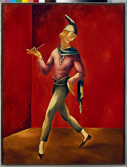 Pierrot (Danseur, Clown)., 1921, Eugène Zak