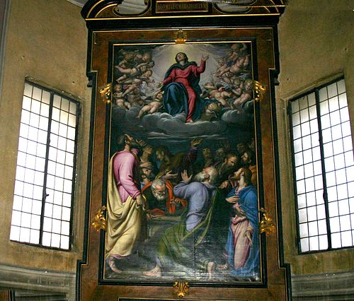 Assunzione della Vergine (Peterzano), , Simone Peterzano
