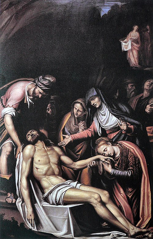 Mise au tombeau, 1584, Simone Peterzano