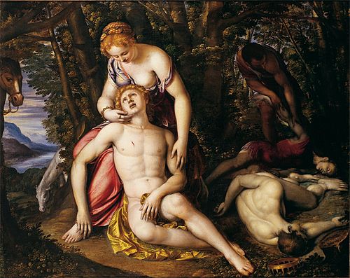 Angélique et Médor, 1572, Simone Peterzano