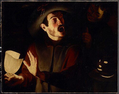 Schreiender Mann, 1625, Trophime Bigot