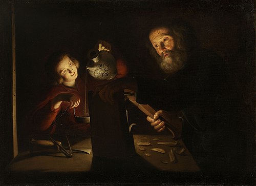 Christ in the Carpenter's Shop, 1625, Trophime Bigot