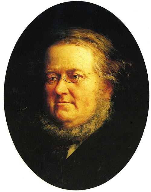 Peter Christen Asbjørnsen, 1870, Knud Bergslien