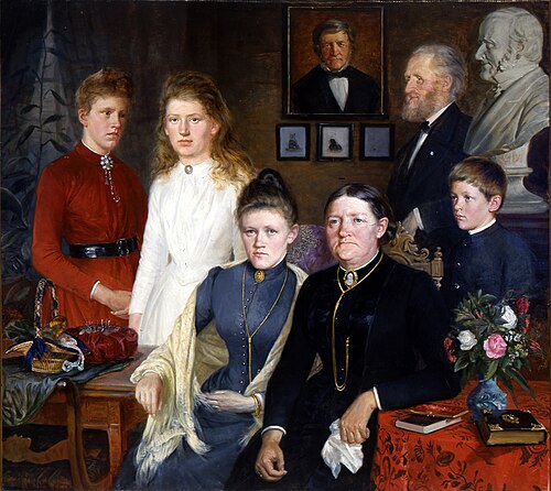 Familien Væringsaasen, 1890, Knud Bergslien
