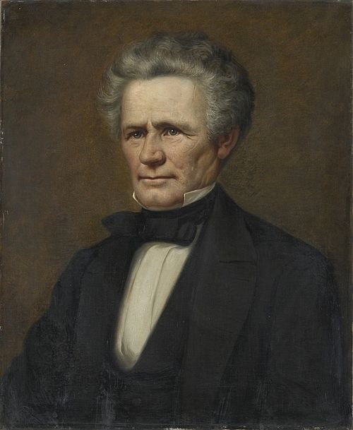 Portrait, 1860, Knud Bergslien