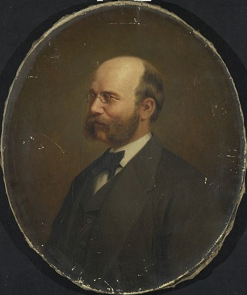 Portrait, 1874, Knud Bergslien