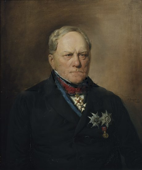 Severin Løvenskiold, 1854, Knud Bergslien