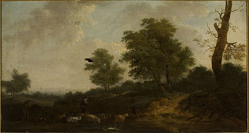 Forest landscape, , Francesco Casanova