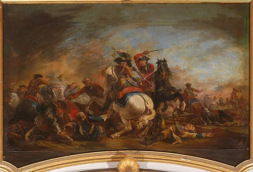 Choc de cavalerie, 1769, Francesco Casanova