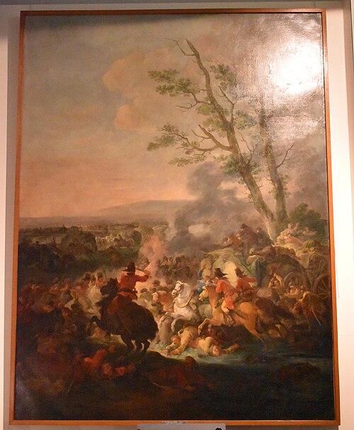 Convoi harcelé par des hussards, 1800, Francesco Casanova