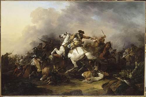 Choc de cavalerie, 1800, Francesco Casanova