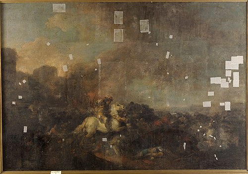 Battle scene, 1792, Francesco Casanova