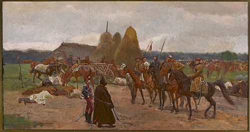 Épisode de l’insurrection de janvier, 1884, Józef Chełmoński