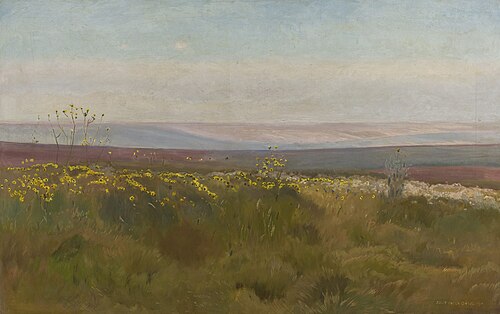 Landscape from Podolia, 1910, Józef Chełmoński