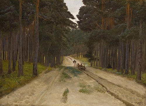 Forest Truck, 1887, Józef Chełmoński