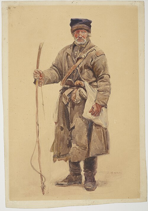Coachman, 1888, Józef Chełmoński