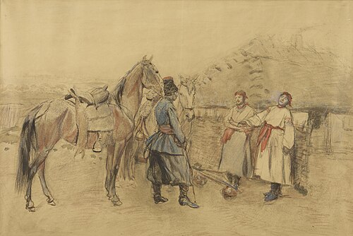 Courtship, 1887, Józef Chełmoński
