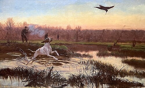 Polowanie na słonki, 1895, Józef Chełmoński