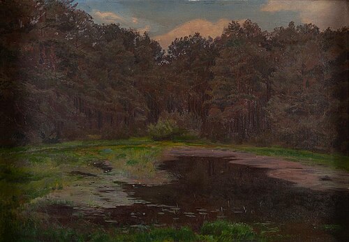 Staw w lesie, 1899, Józef Chełmoński