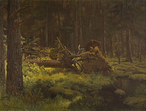 Puszcza litewska, 1907, Józef Chełmoński