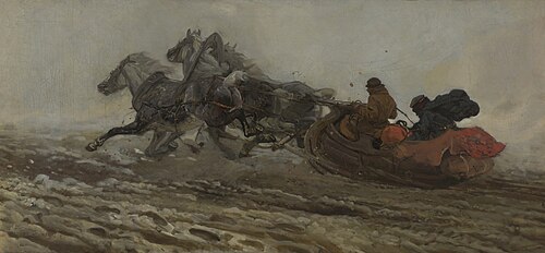 Trójka, 1880, Józef Chełmoński