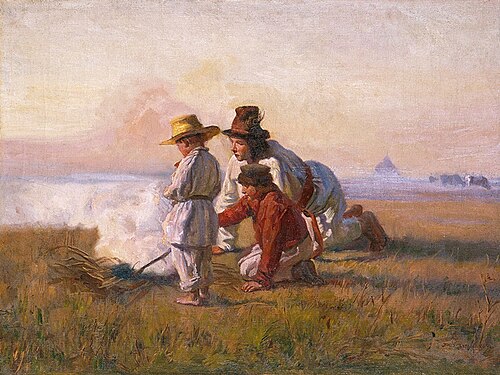 Pastuchy, 1902, Józef Chełmoński