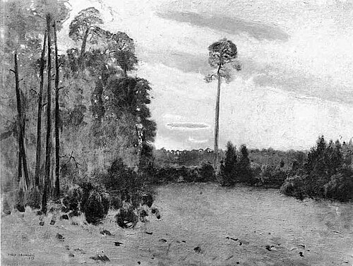 Stare sosny, 1897, Józef Chełmoński