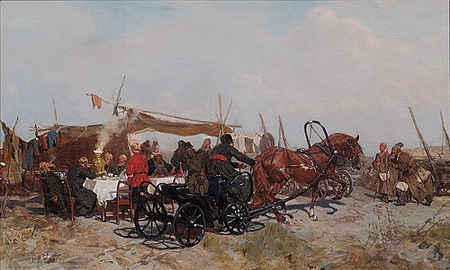 Na jarmarku, 1883, Józef Chełmoński