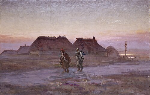 Pod wieczór (Z Polesia), 1892, Józef Chełmoński
