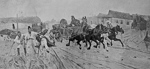 Powrót z jarmarku, 1877, Józef Chełmoński
