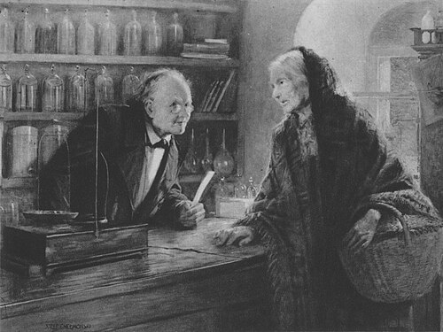 Aptekarz, 1891, Józef Chełmoński