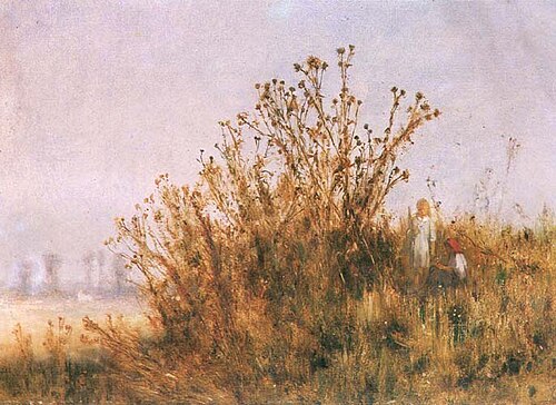 Wielki oset, 1801, Józef Chełmoński