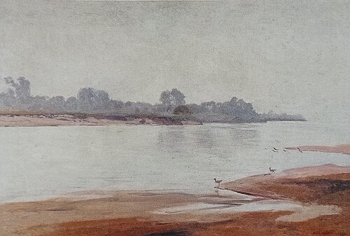 Wisła, 1895, Józef Chełmoński