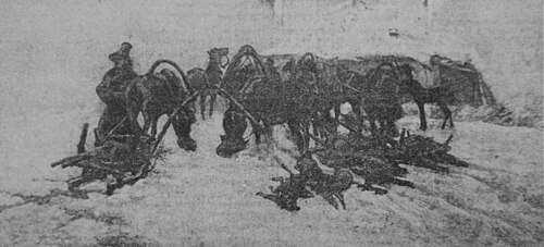 Odpoczynek przed karczmą, 1887, Józef Chełmoński