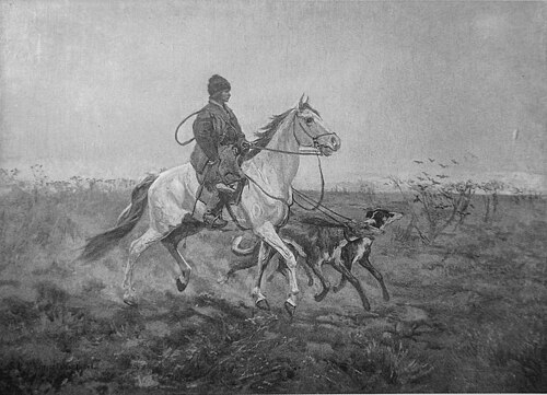 Le piqueur, 1877, Józef Chełmoński